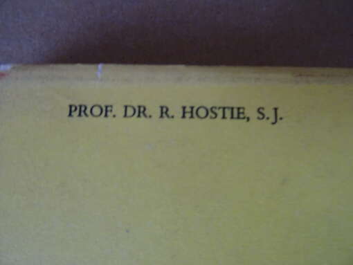 Prof. Dr. R. Hostie Het onderkennen van de roeping Gesigneerd