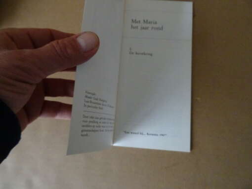 Kard. Godfried Danneels Met Maria het jaar rond