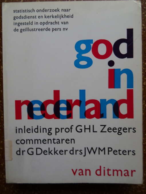 G.H.L. Zeegers God in Nederland