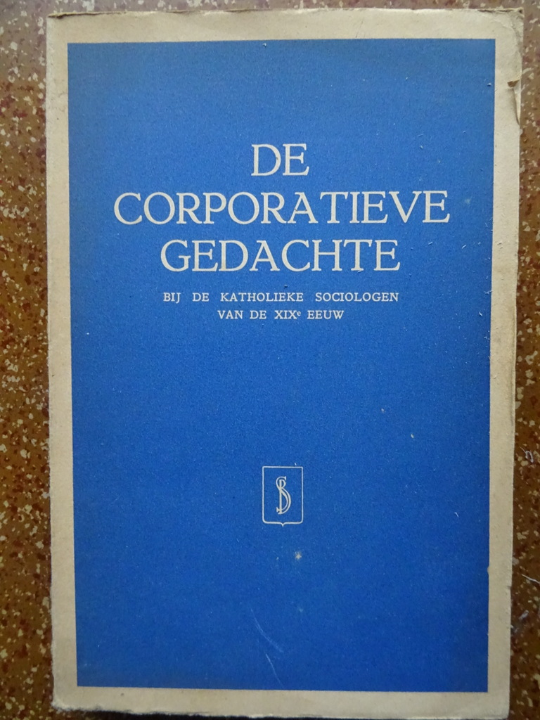 Prof. Dr. F. van Goethem De corporatieve gedachte