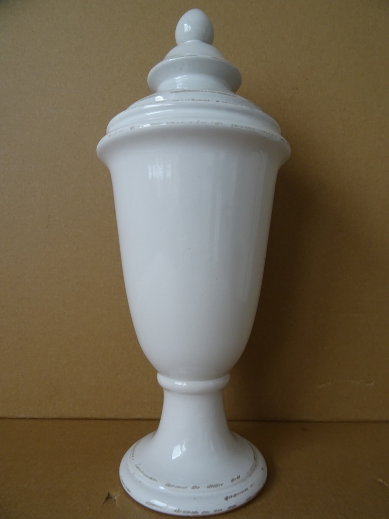 Antieke aardewerk urn 33 cm - Afbeelding 12