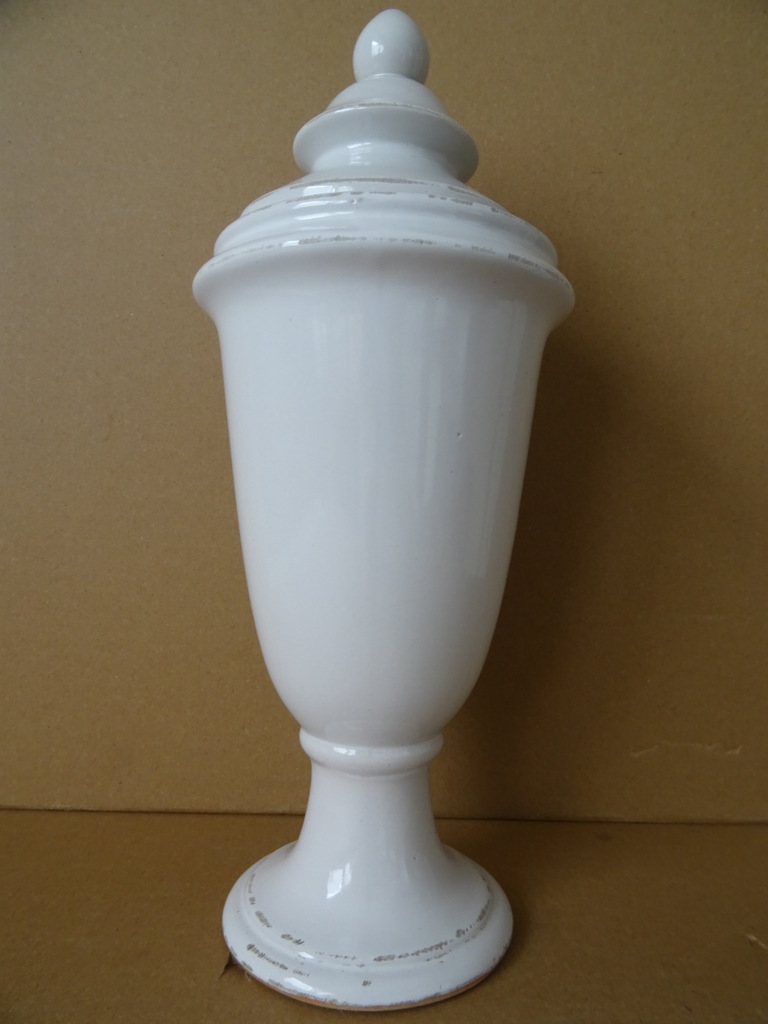 Antieke aardewerk urn 33 cm - Afbeelding 15