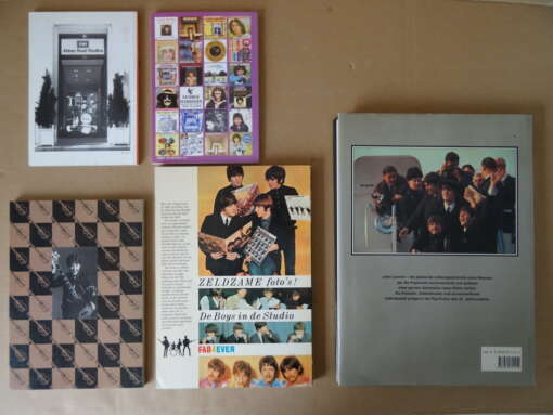 Collectie boeken The Beatles George Harrison John Lennon