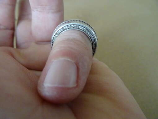 Zilveren Esprit ring 1,6cm