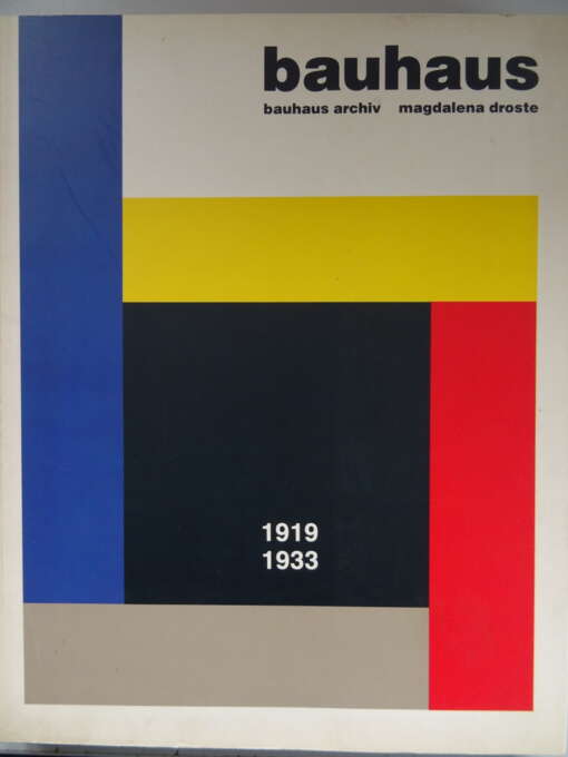 Magdalena Droste Bauhaus Archiv 1919 1933