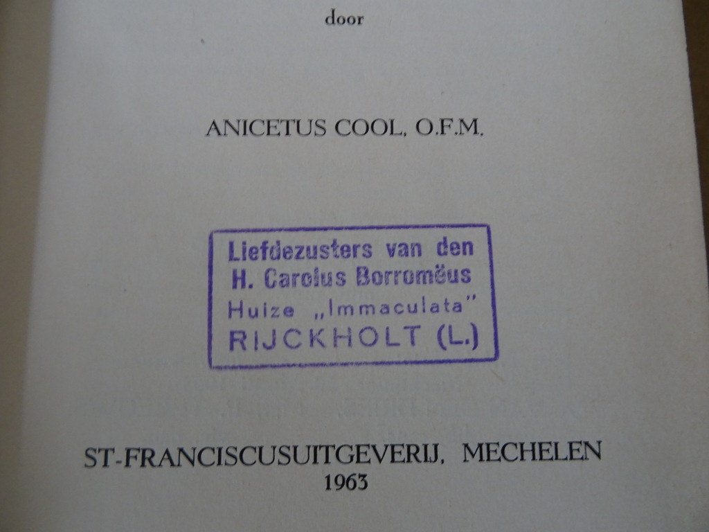 Anicetus Cool Waarheen? Hogerop! Naar de liefde! Anicetus Cool Waarheen? Hogerop! Naar de liefde!