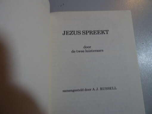 A.J. Russell Jezus spreekt