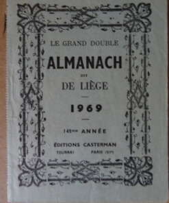 Le grand double almanach dit de Liège