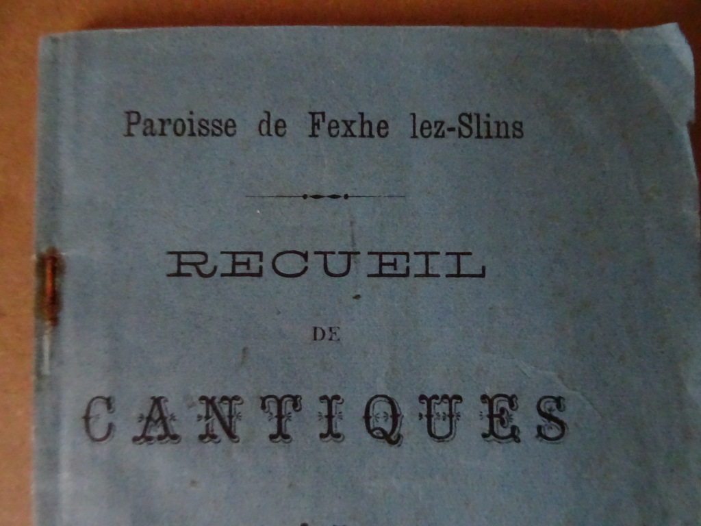 Paroisse de Fexhe lez-Slins Recueil de cantiques - Afbeelding 2