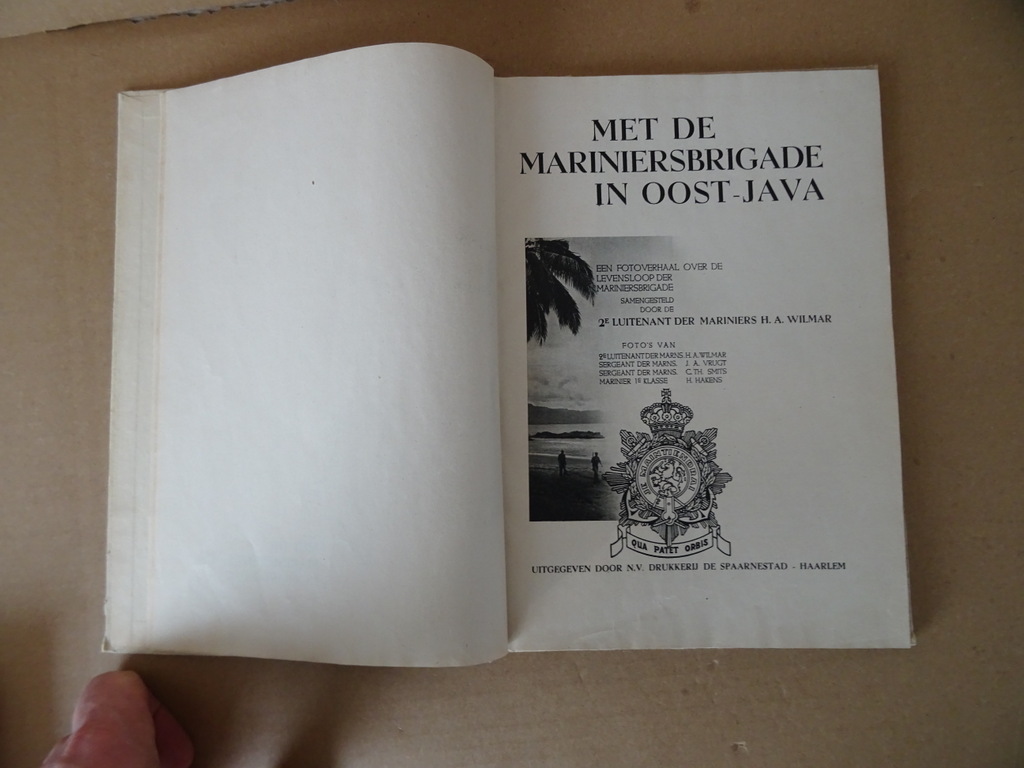 H.A. Wilmar Met de Mariniersbrigade in Oost-Java - Afbeelding 4