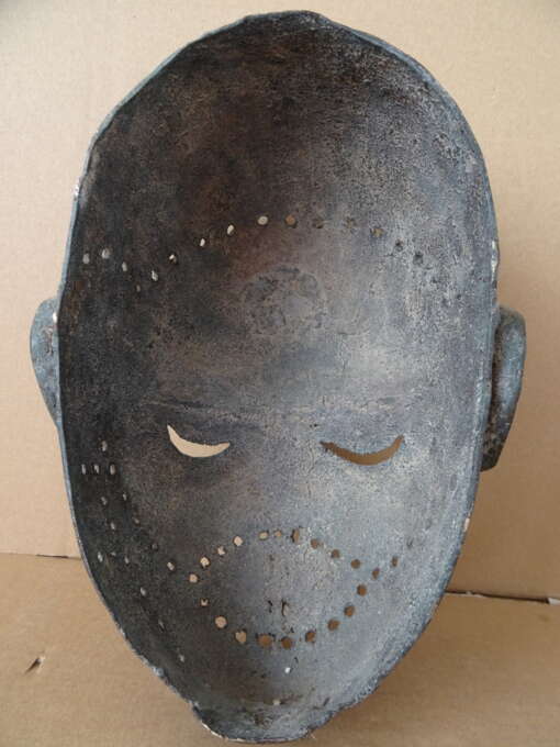 Afrikaans masker van brons