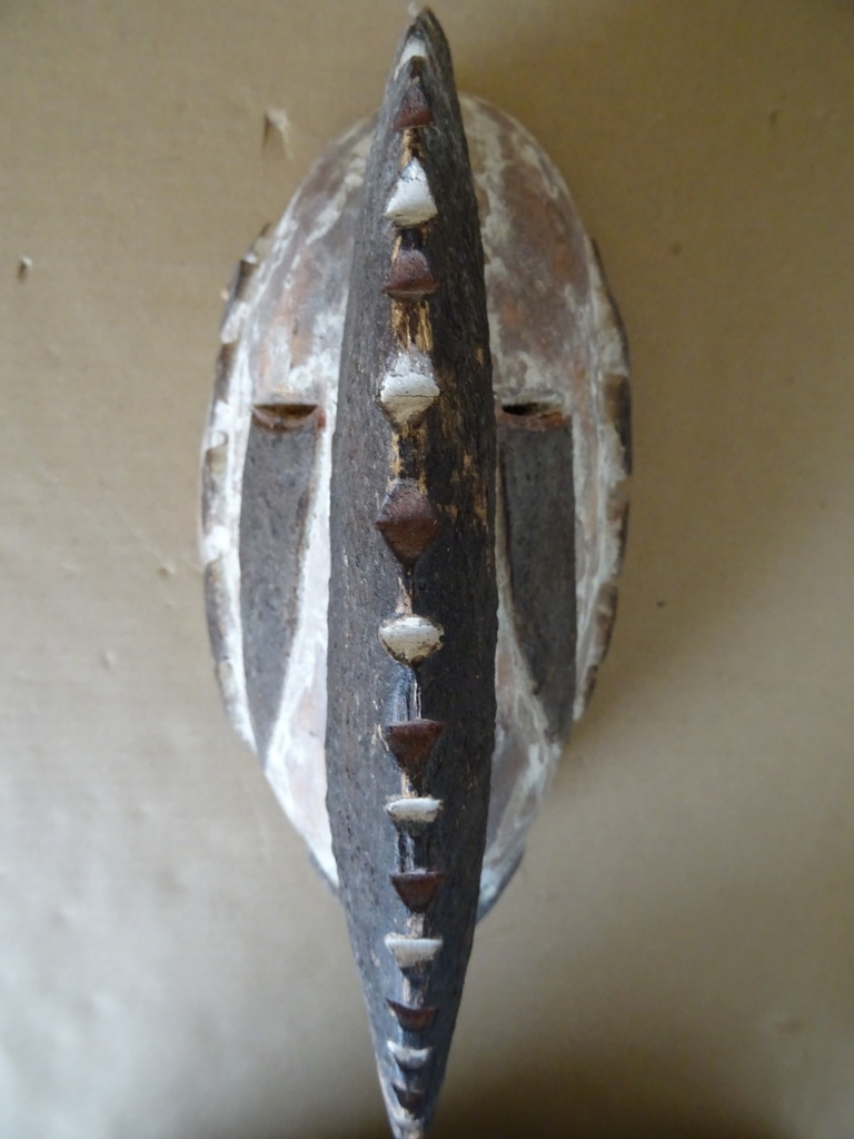 Houten Igbo masker Nigeria