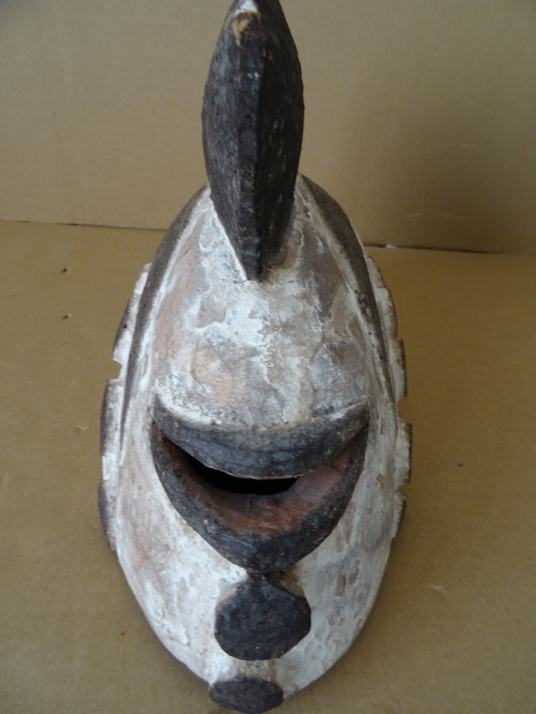 Houten Igbo masker Nigeria - Afbeelding 2