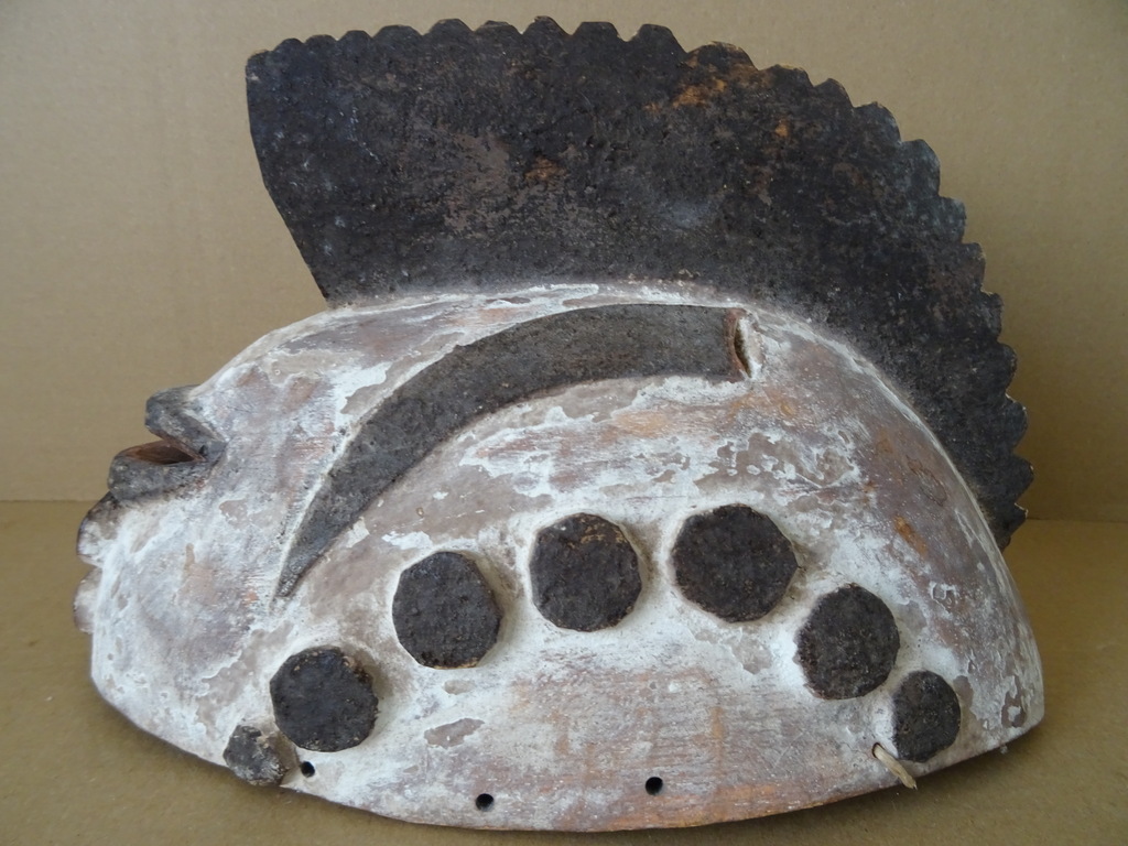 Houten Igbo masker Nigeria - Afbeelding 9