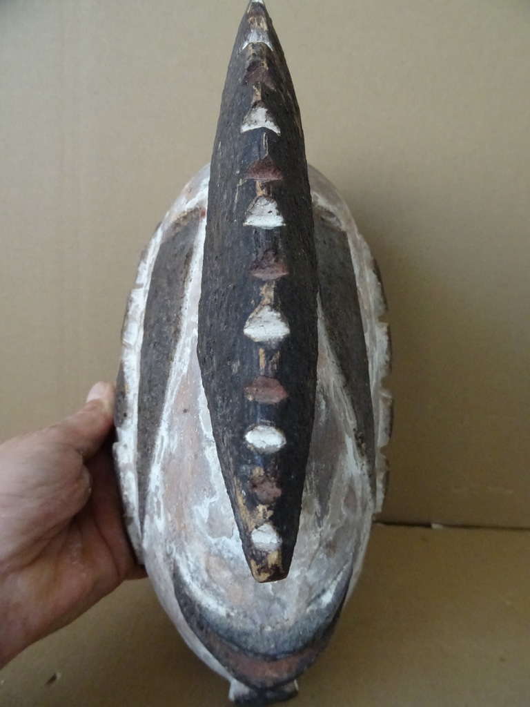 Houten Igbo masker Nigeria - Afbeelding 18