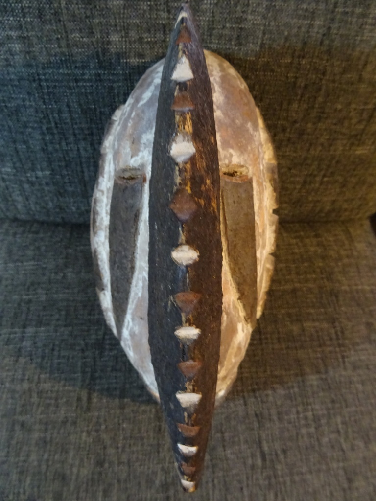 Houten Igbo masker Nigeria - Afbeelding 19