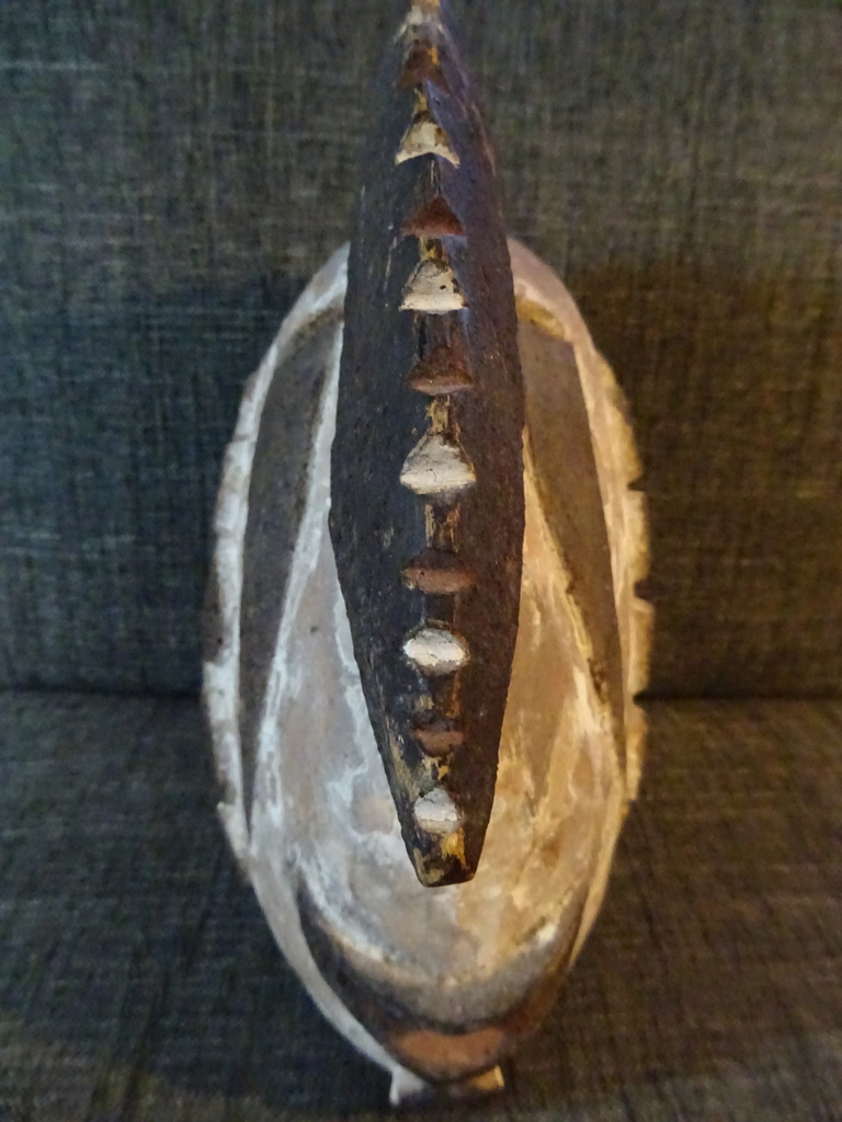 Houten Igbo masker Nigeria - Afbeelding 20