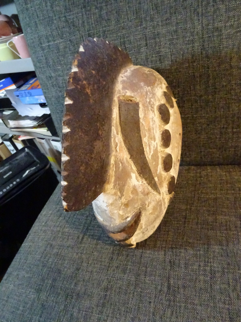Houten Igbo masker Nigeria - Afbeelding 23