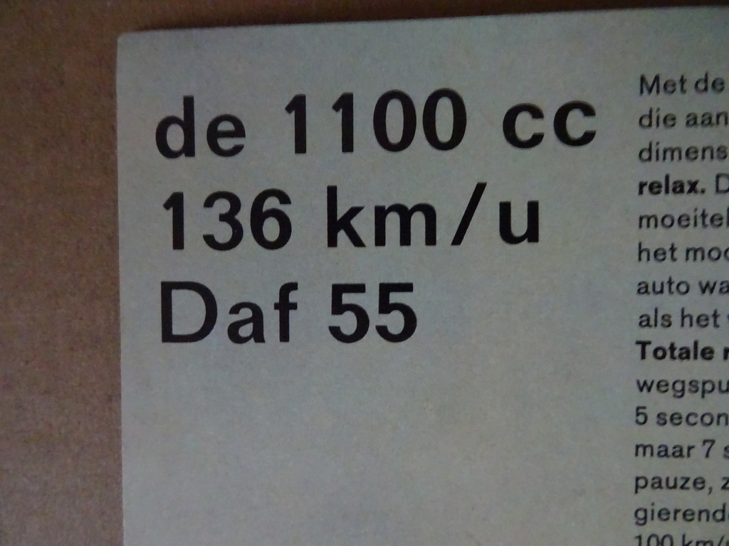 Promotieboekje Daf 55 automatic / variomatic - Afbeelding 5