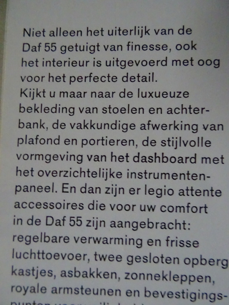 Promotieboekje Daf 55 automatic / variomatic - Afbeelding 10