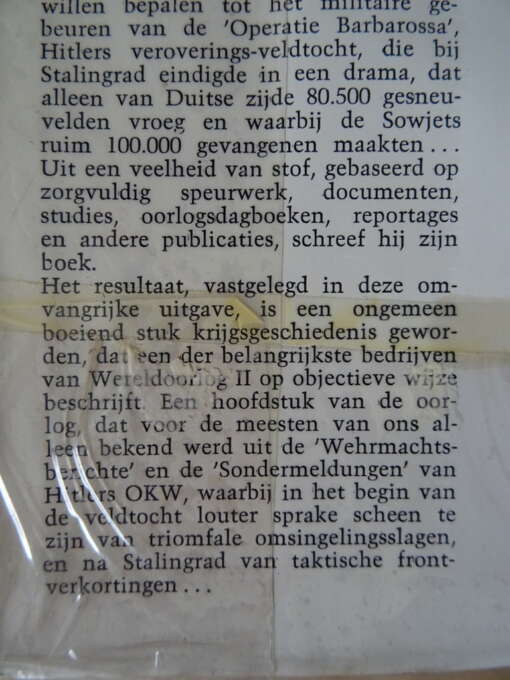 Paul Carell Operatie Barbarossa