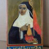 Geschilderd Icoon Heilige Walburga