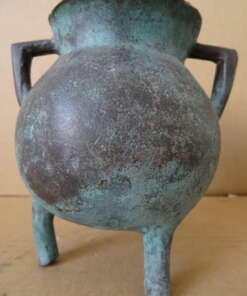 Bronzen pot 13cm
