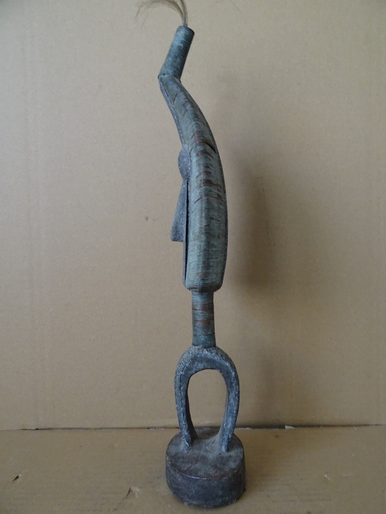 Vintage Kota Mahongwe beeld Gabon 45cm - Afbeelding 8