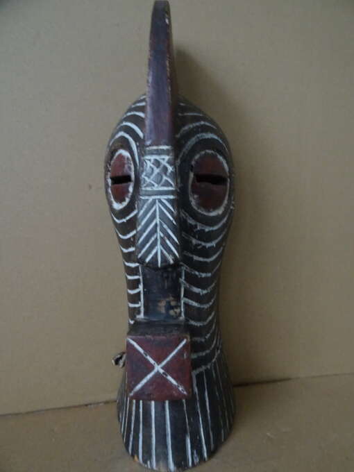 Songye Kifwebe mask healing mask DRC 43cm