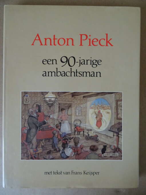 Anton Pieck een 90-jarige ambachtsman