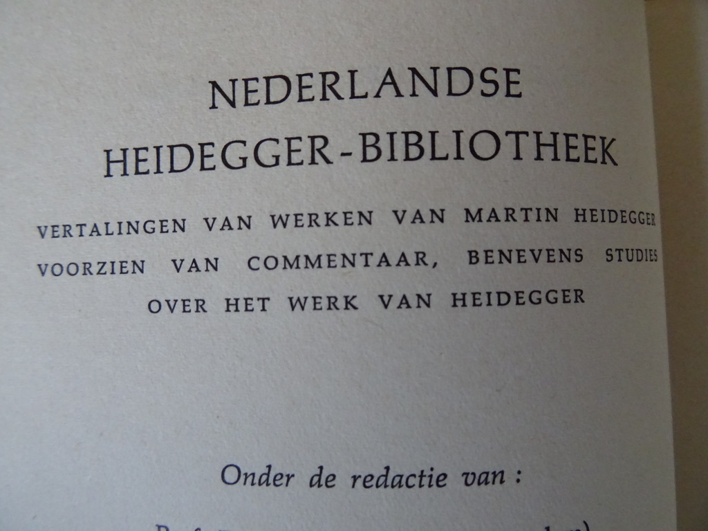 Martin Heidegger Brief over het Humanisme - Afbeelding 6