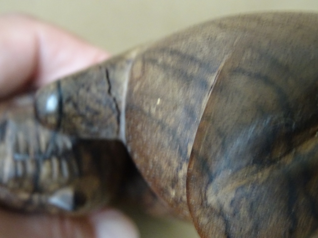 Beeld Horen zien en zwijgen houtsnijwerk 20cm - Afbeelding 14