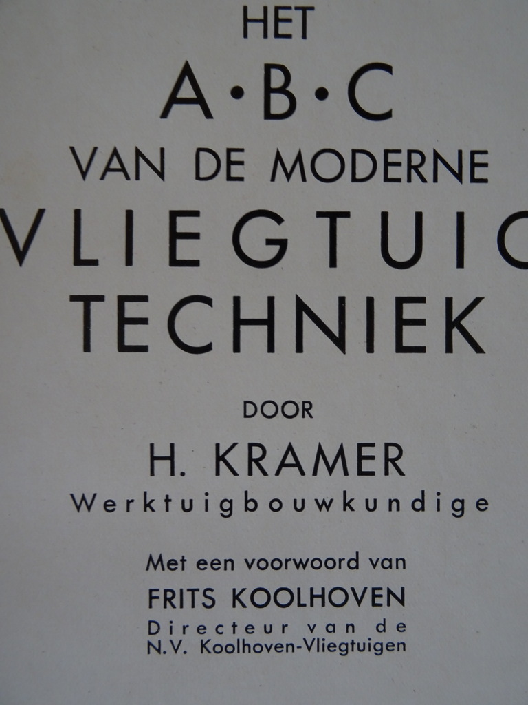 H. Kramer Het ABC van de moderne vliegtuigtechniek - Afbeelding 4