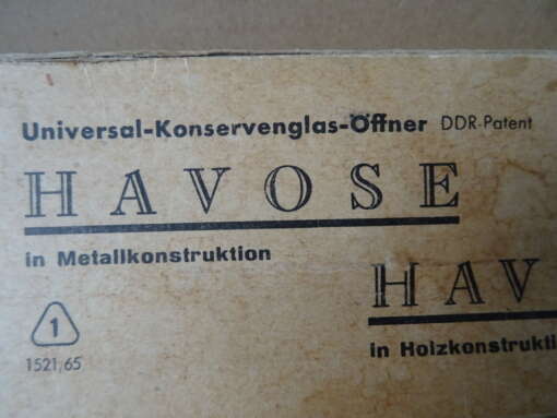 Vintage dekselopener Havose
