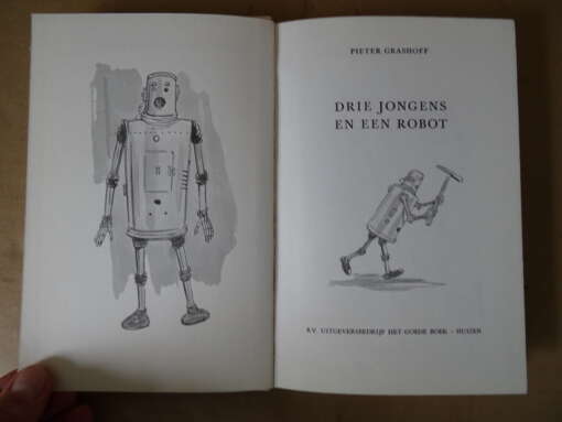 Pieter Grashoff Drie jongens en een robot