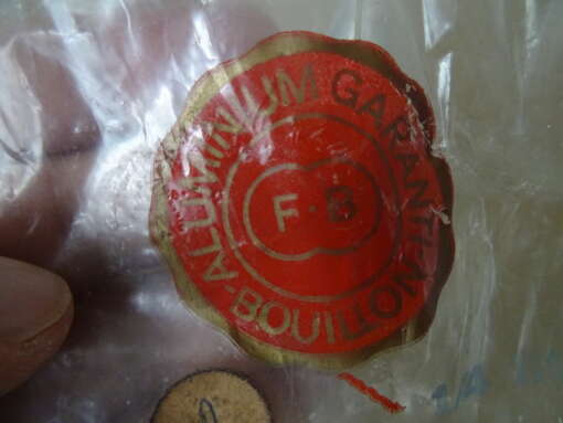 Vintage veldfles FB Bouillon 0,25 liter