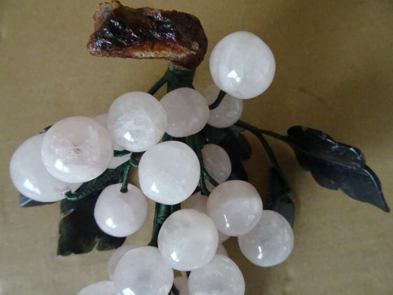 Alternative view of Tros druiven van glas vintage