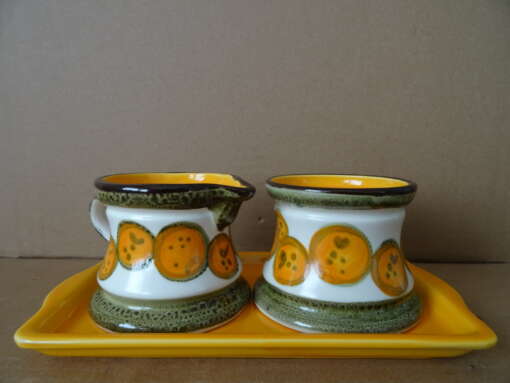 Vintage suiker en melk stel Schramberg Kampen