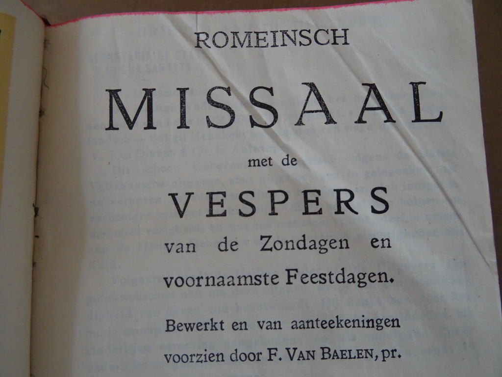 F. van Baelen Romeinsch missaal met de vespers - Afbeelding 12
