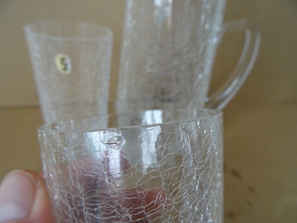 Kristallen kan met glazen Cristal Zwiesel Kristallen kan met glazen Cristal Zwiesel