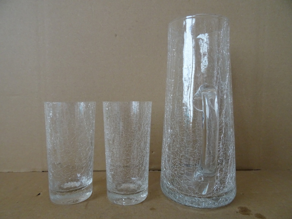 Kristallen kan met glazen Cristal Zwiesel Kristallen kan met glazen Cristal Zwiesel