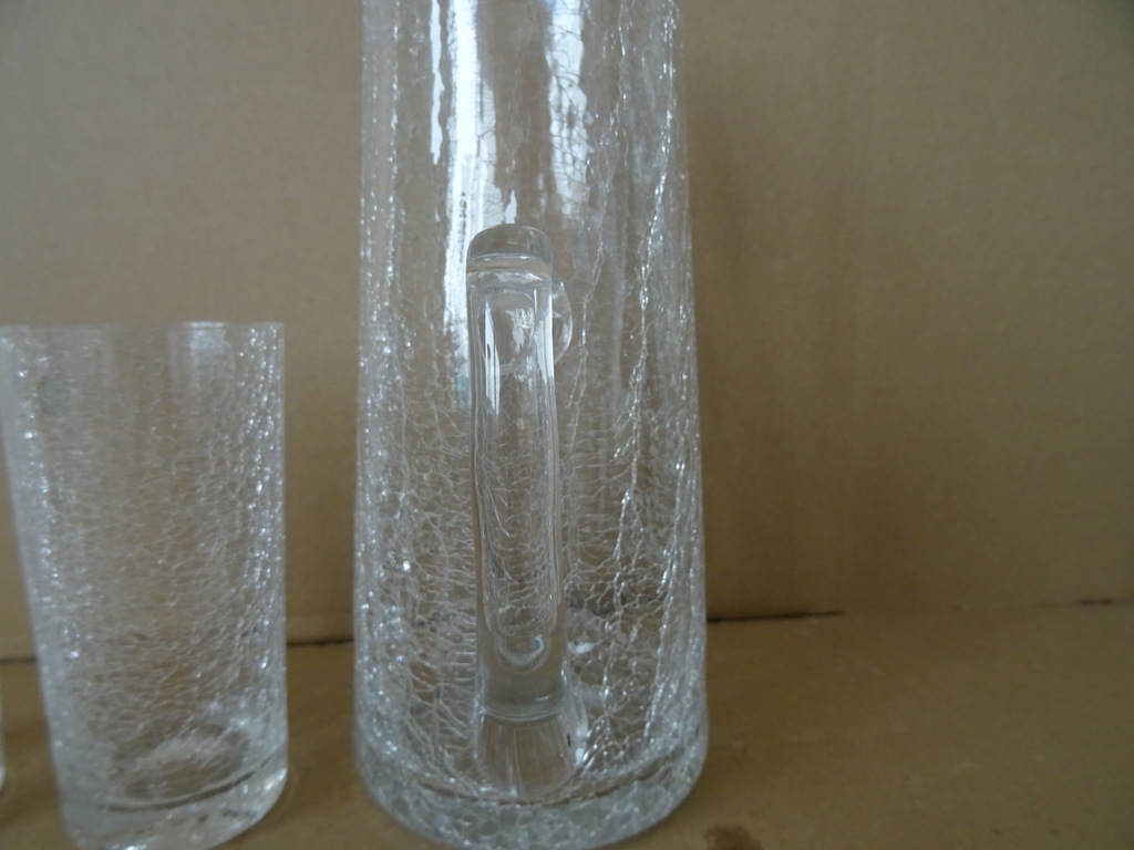 Kristallen kan met glazen Cristal Zwiesel Kristallen kan met glazen Cristal Zwiesel