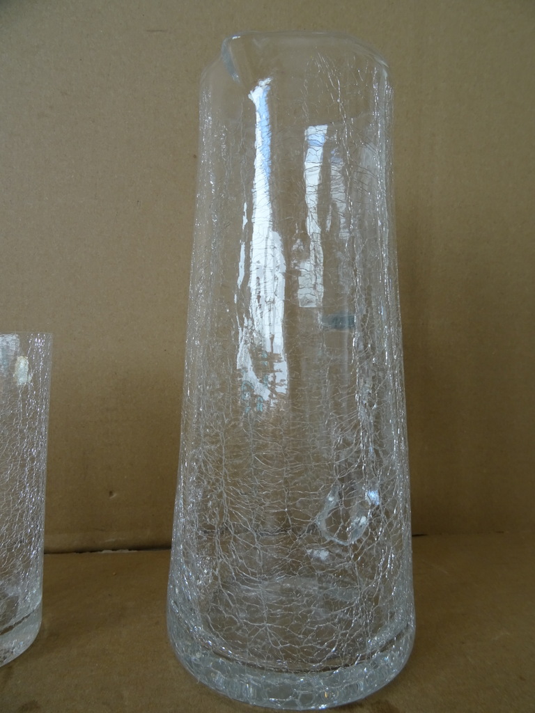 Kristallen kan met glazen Cristal Zwiesel Kristallen kan met glazen Cristal Zwiesel