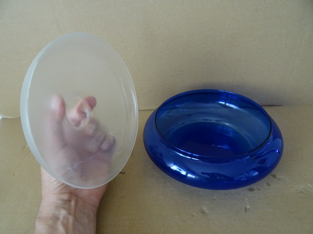 Glazen koekdoos Leerdam Glas Jacques Boon - Afbeelding 4