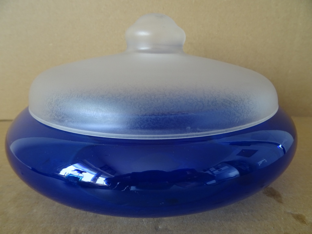 Glazen koekdoos Leerdam Glas Jacques Boon - Afbeelding 7