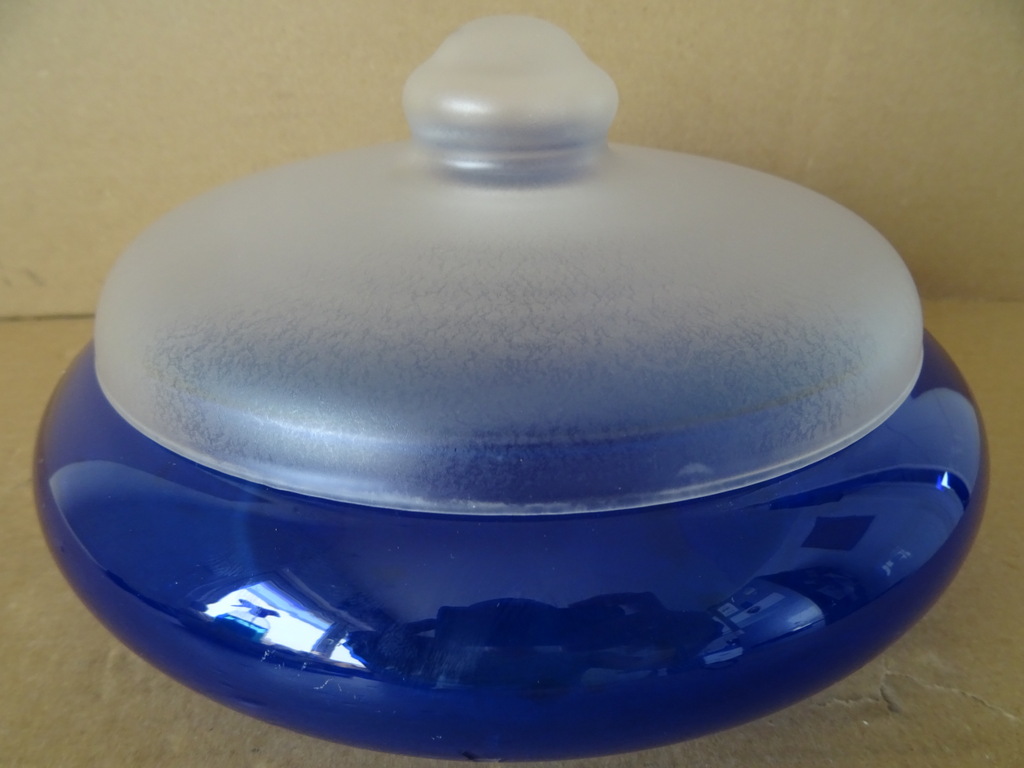 Glazen koekdoos Leerdam Glas Jacques Boon - Afbeelding 10