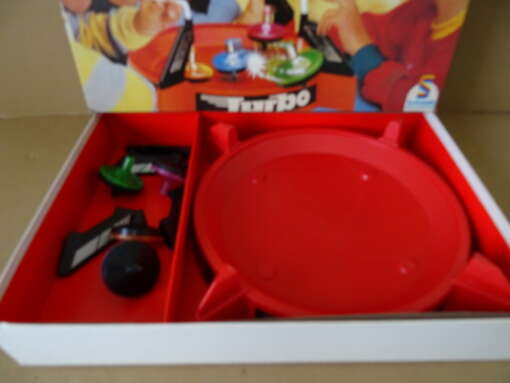 Turbo Tops spel blaasspel vintage