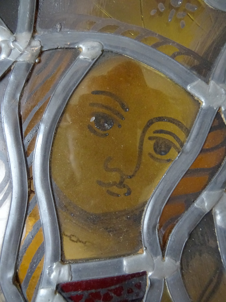 Antiek glas in lood Heilige Maria Sterre der Zee - Afbeelding 14