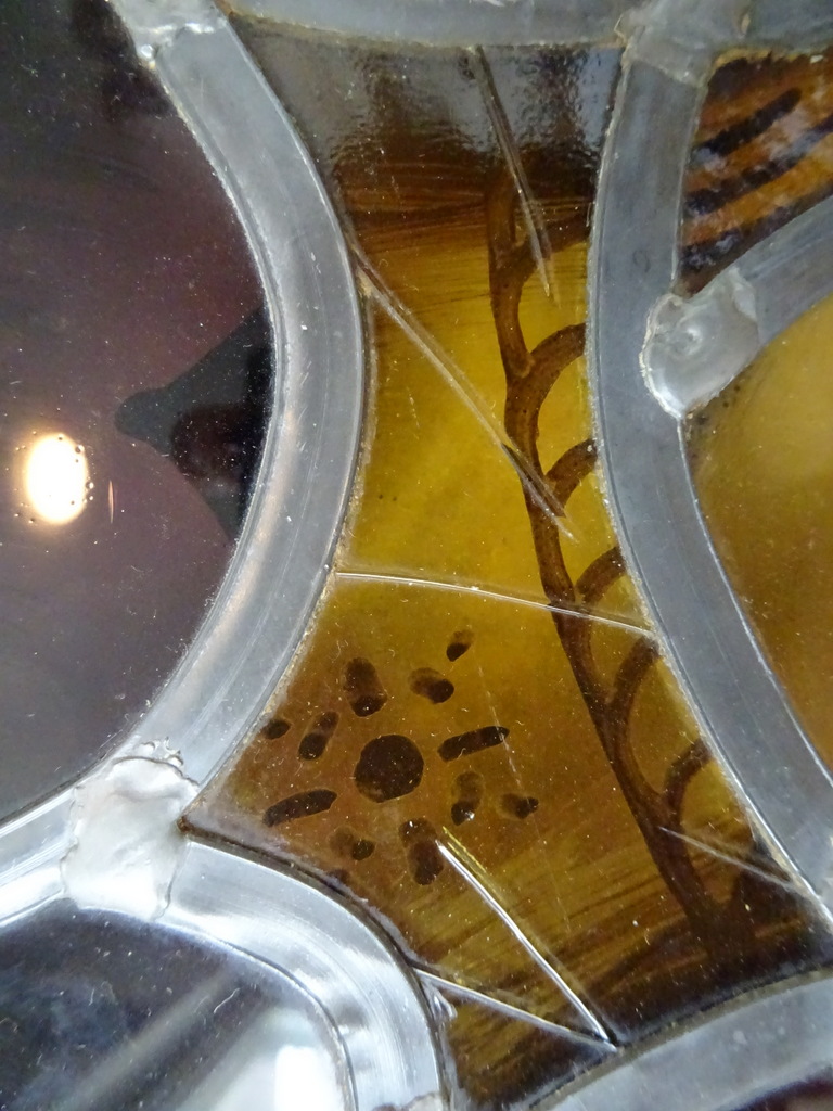Antiek glas in lood Heilige Maria Sterre der Zee - Afbeelding 7