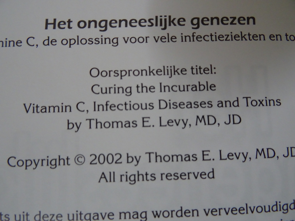 Thomas E. Levy Het ongeneeslijke genezen - Afbeelding 8